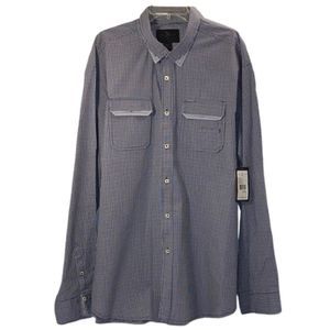 🆕Marc Ecko vintage button-down long sleeve shirt 2XL